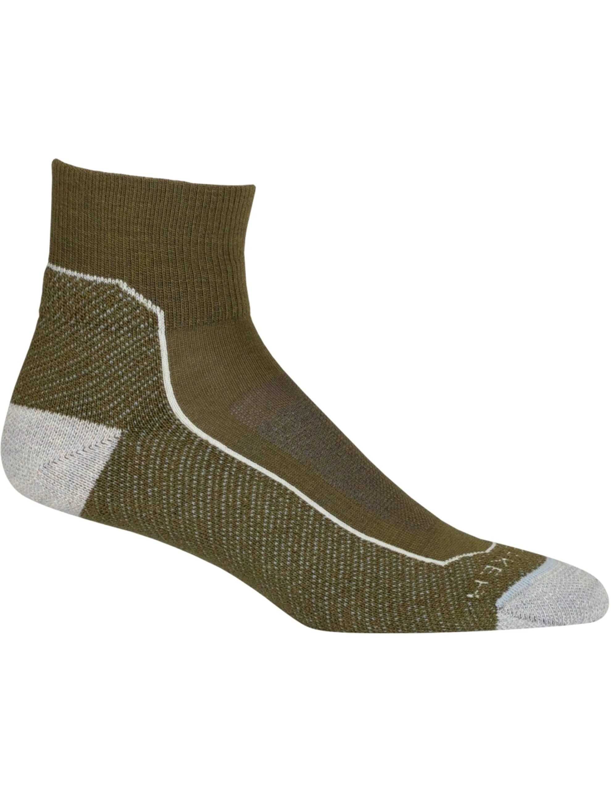 Icebreaker Hike+ Light Mini Socks (Maat – S, Kleur – Loden/Bizzard/Grt Heather)