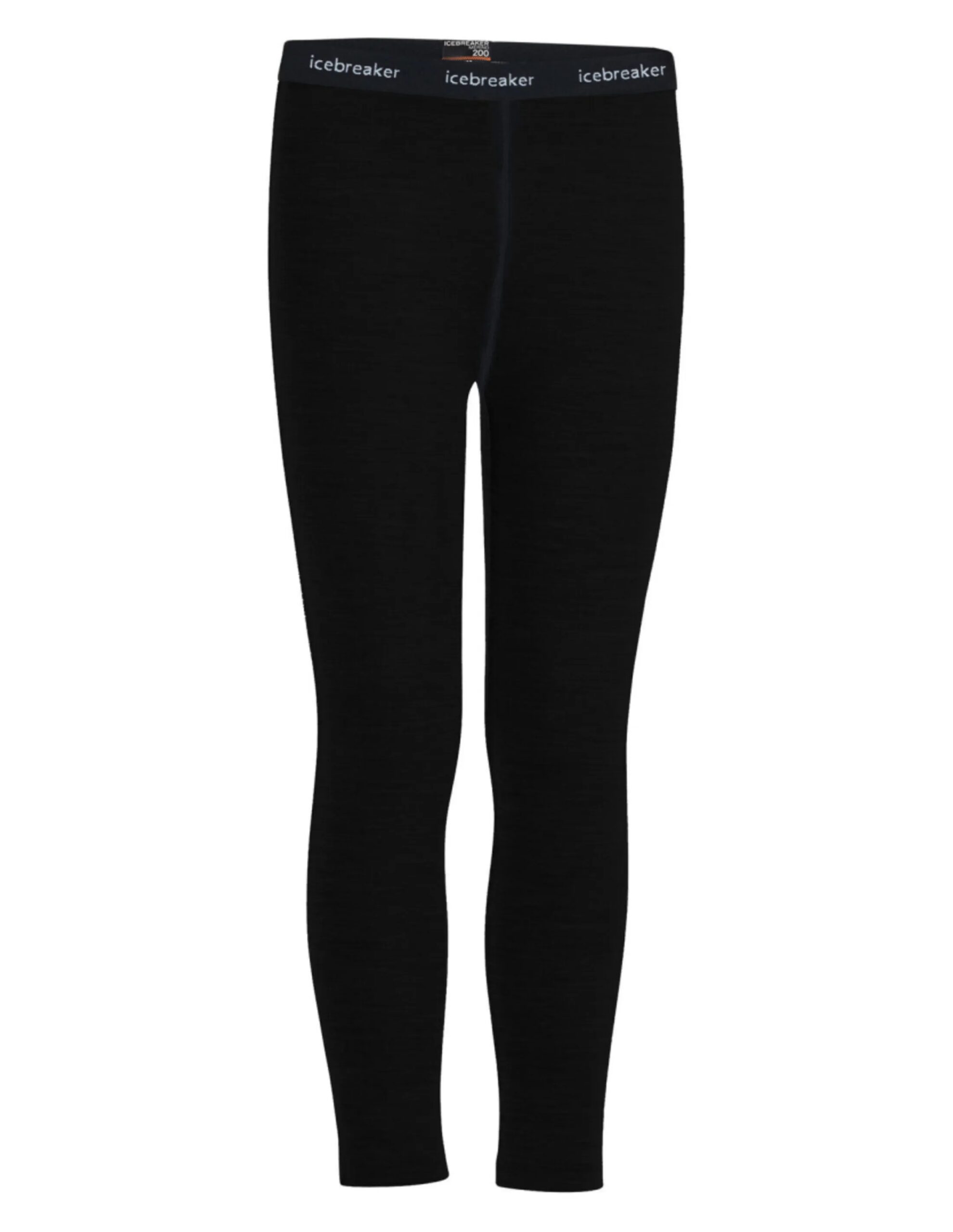 Icebreaker Kids 200 Oasis Leggings (Maat – 8, Kleur – Black)