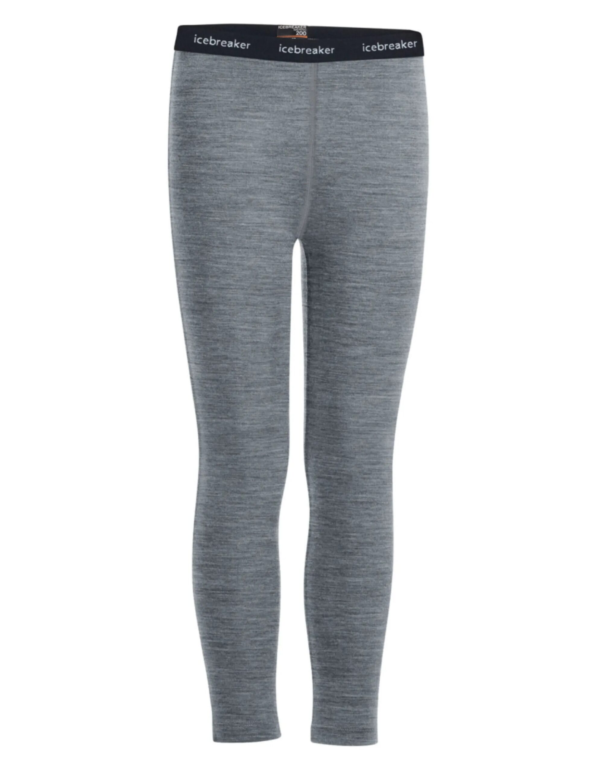 Icebreaker Kids 200 Oasis Leggings (Maat – 12, Kleur – Gritstone HTHR)