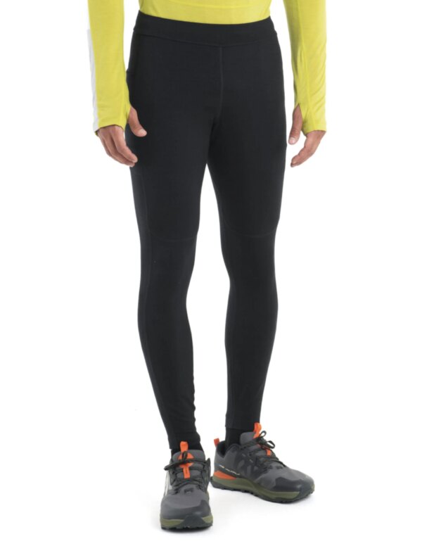 Icebreaker Merino Speed Winter Tights Men´s (Maat - M, Kleur - Black)