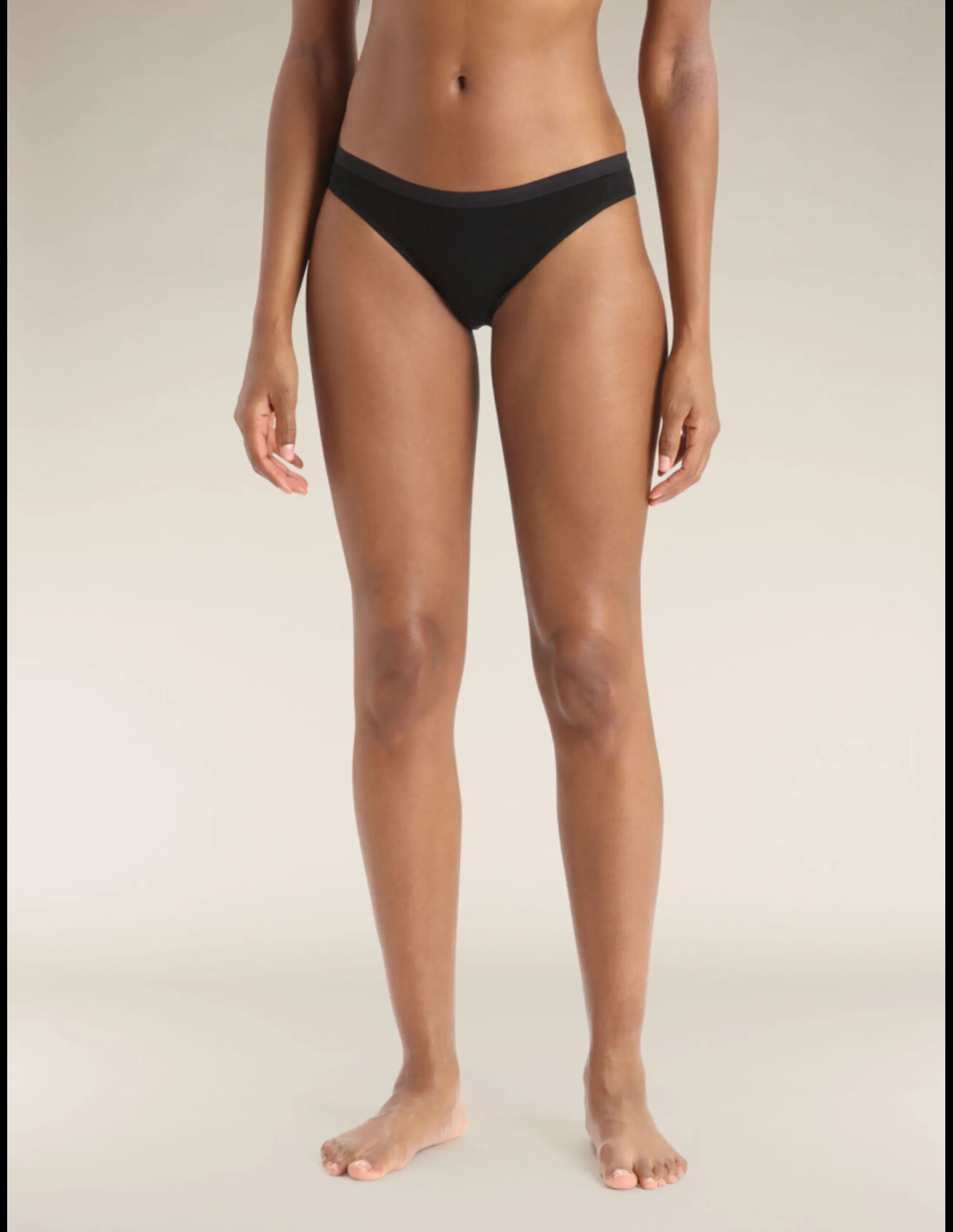 Icebreaker Siren Bikini Dames Ondergoed (Maat – L, Kleur – Black)