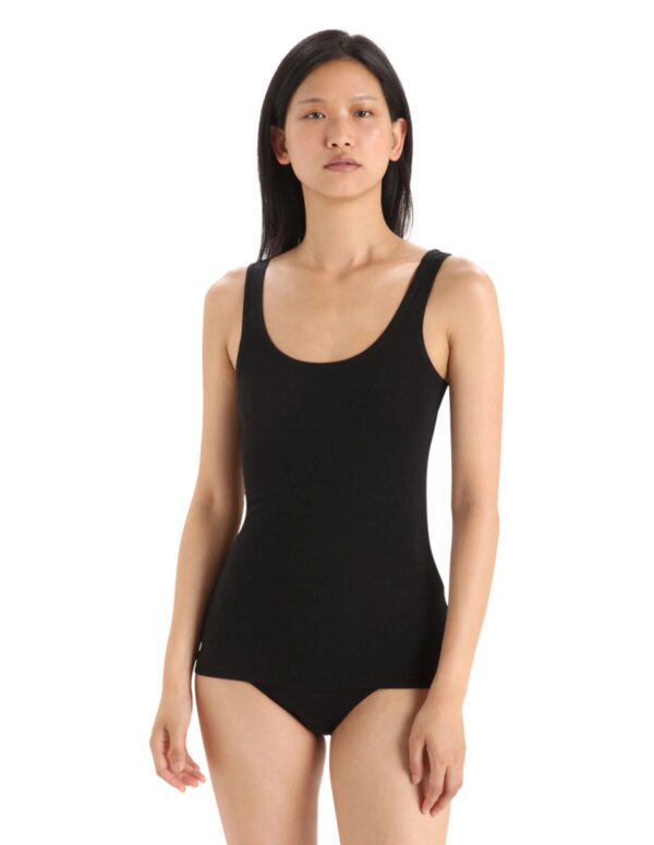 Icebreaker Siren Tank Top Merino Dames (Maat - L, Kleur - Black)