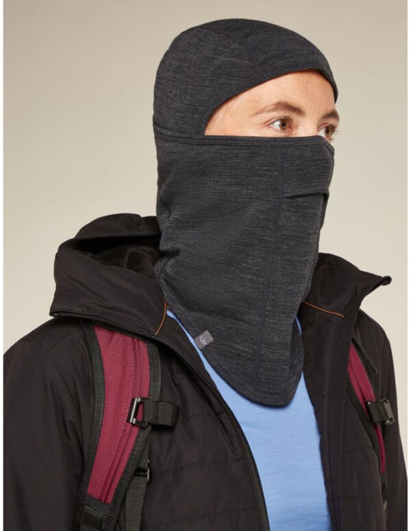 Icebreaker U Apex Balaclava (Maat - OS, Kleur - Jet Heather)