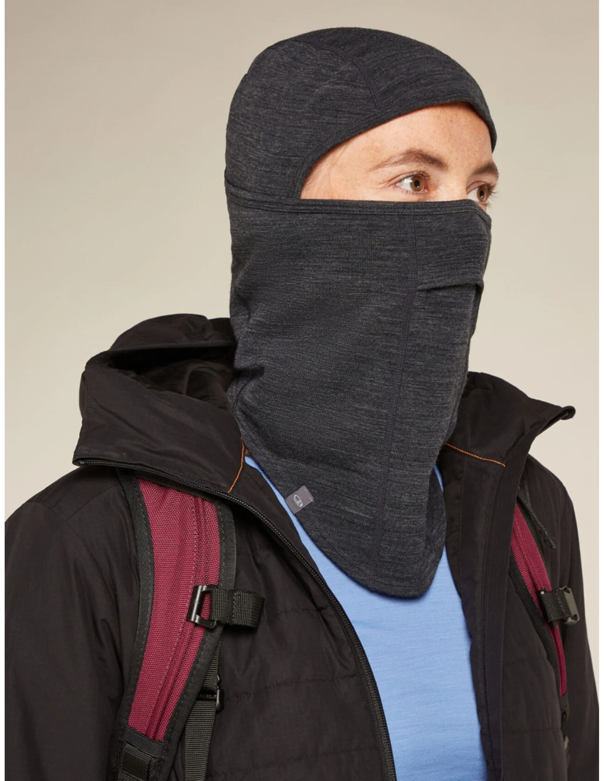 Icebreaker U Apex Balaclava (Maat – OS, Kleur – Jet Heather)