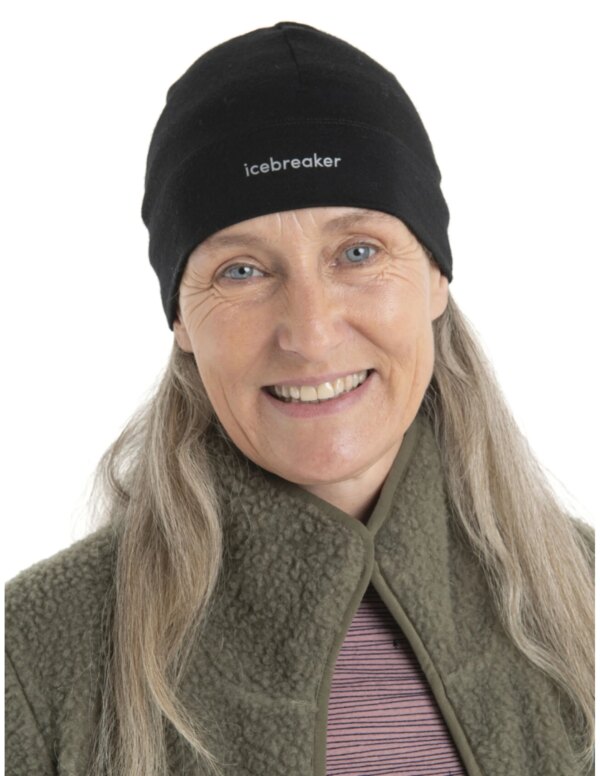 Icebreaker U Merino 200 Oasis Beanie (Maat - OS, Kleur - Black)