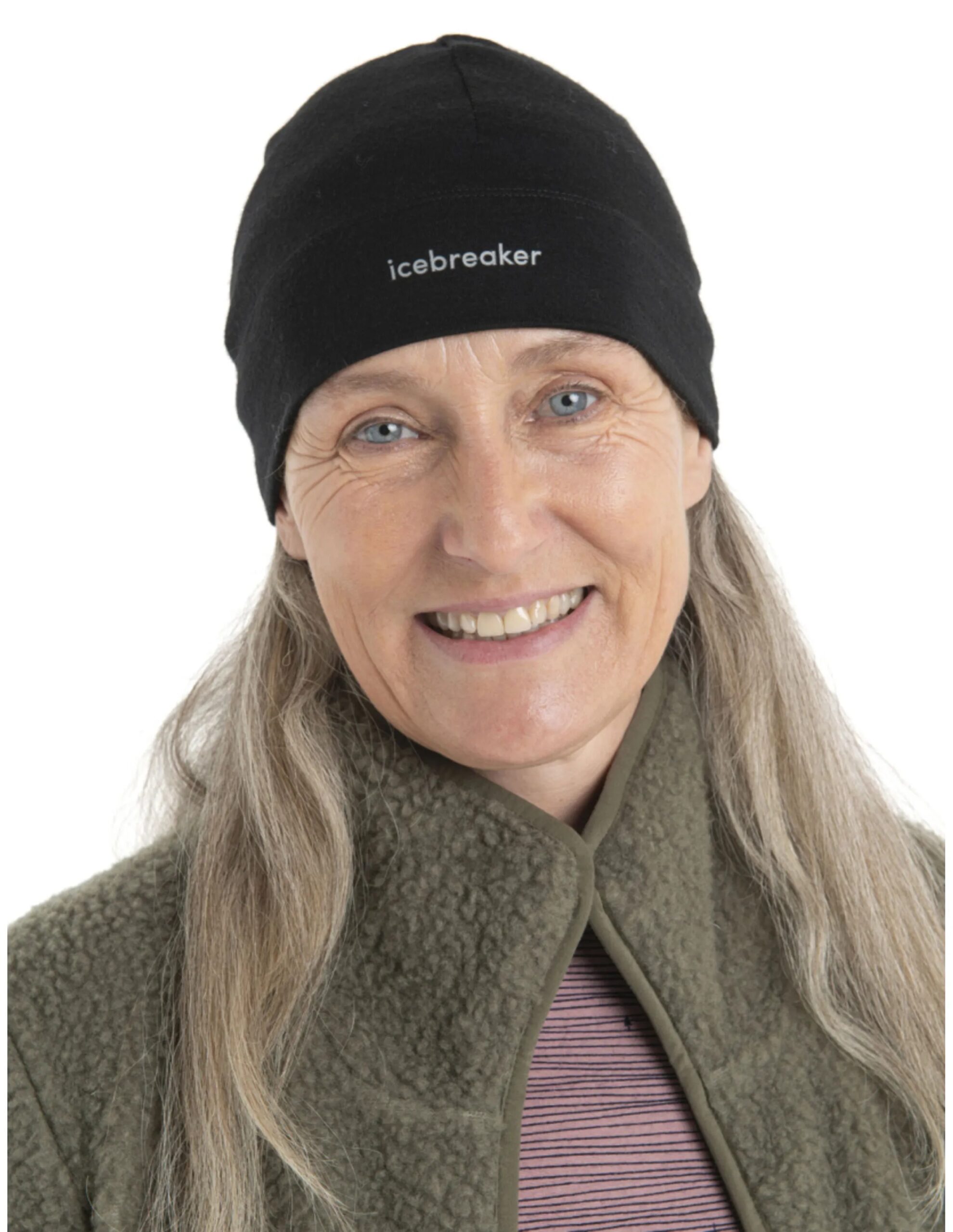 Icebreaker U Merino 200 Oasis Beanie (Maat – OS, Kleur – Black)
