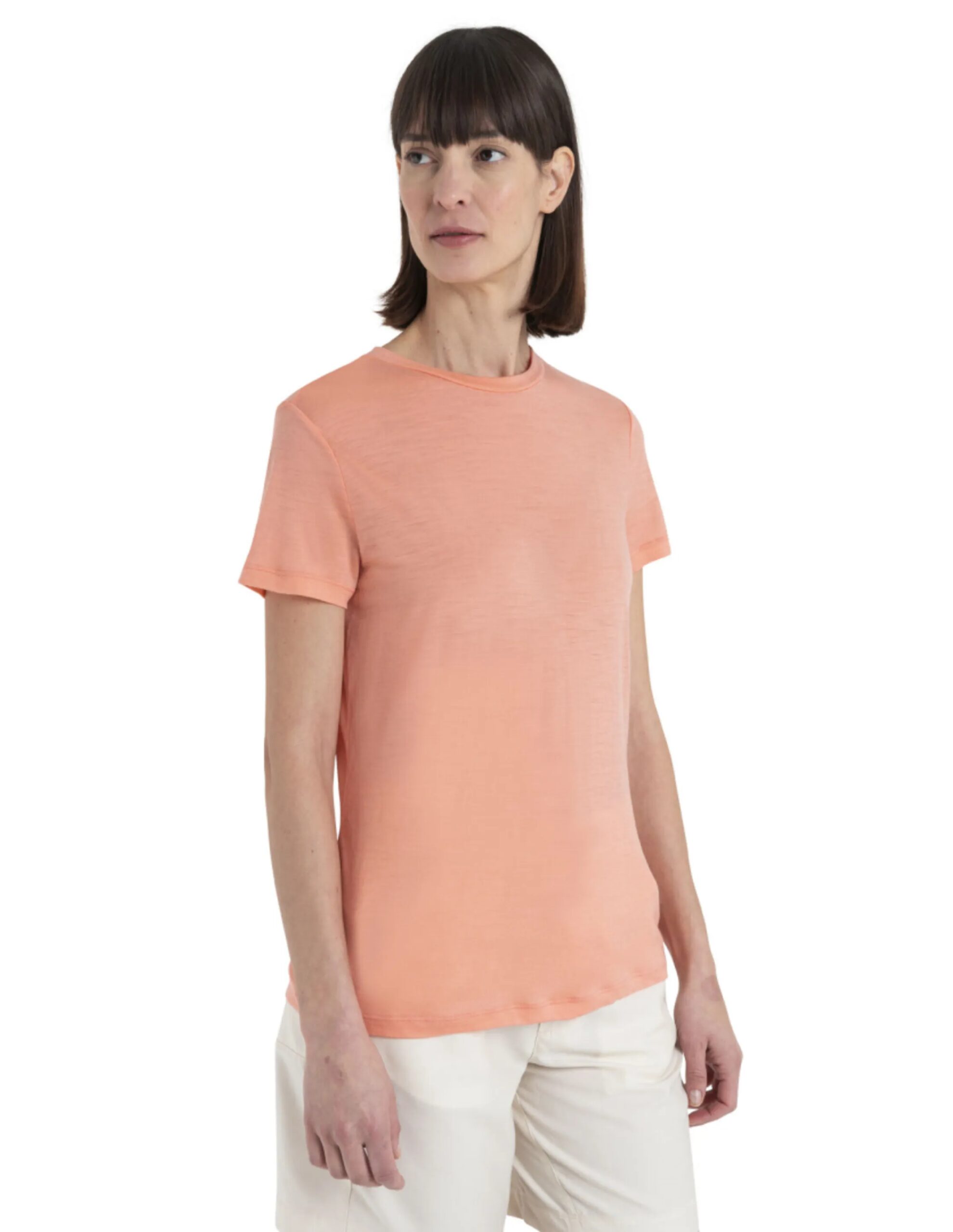 Icebreaker Women’s 150 Tech Lite III SS Tee (Maat – XL, Kleur – Glow)