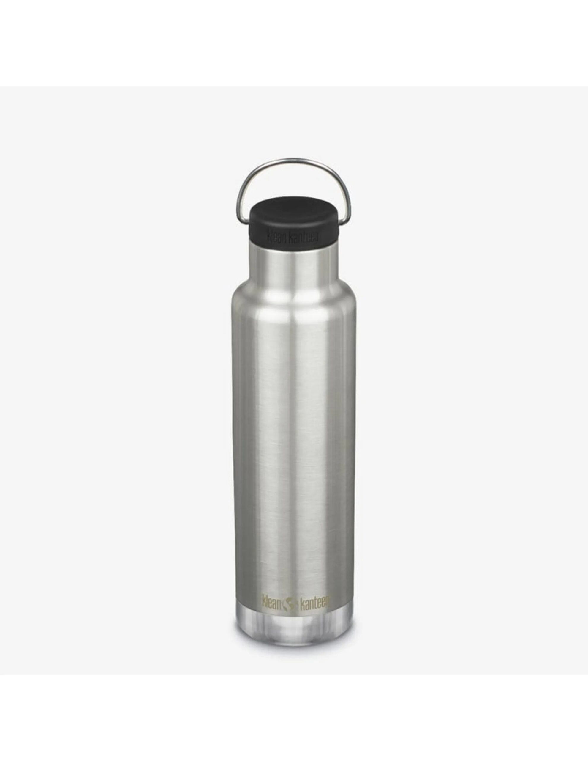 Isolatiefles Classic met ringdop (Maat – 592ml, Kleur – Brushed stainless)