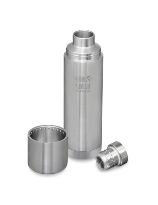 Isolatiefles TKPro 1000ml (Maat - 1000ml, Kleur - Brushed stainless)