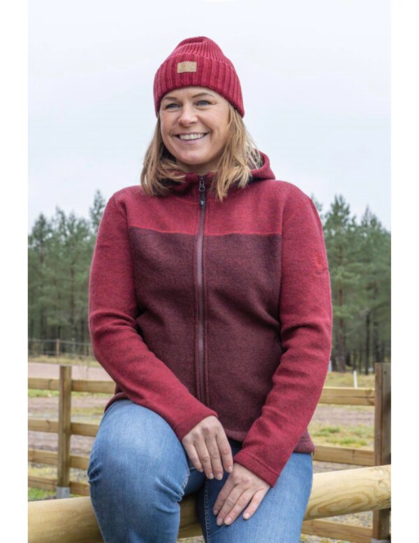 Ivanhoe Hilma Hood (Maat - 42, Kleur - Deep red)