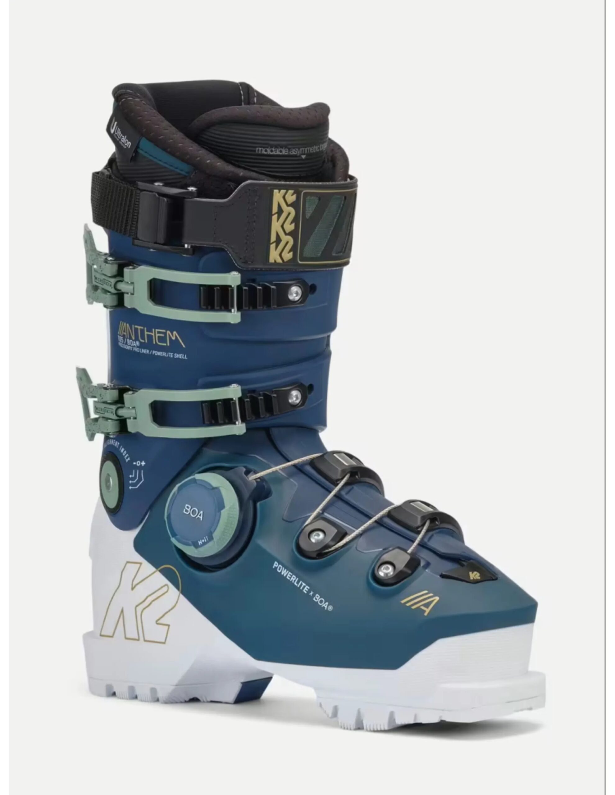 K2 Anthem 105 BOA Skischoen Dames (Maat – 265, Kleur – Blue/White)