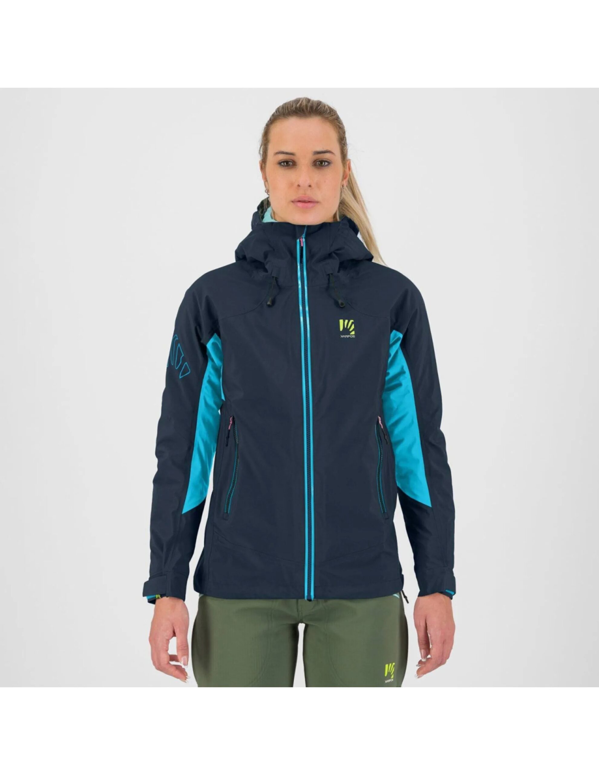 Kapos Women’s Storm Evo Jacket (Maat – XXL, Kleur – Vulcan/Blue Atoll)