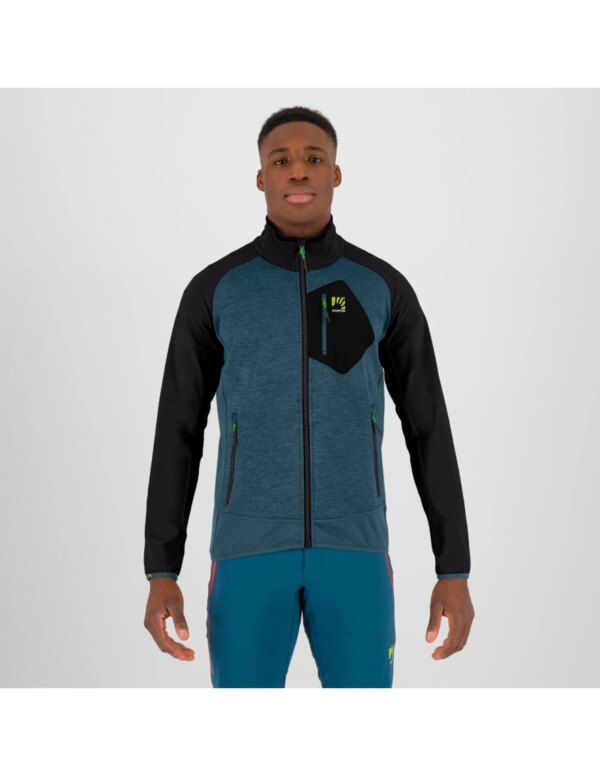 Karpos Men's Odle Fleece (Maat - L, Kleur - Midnight/Black)