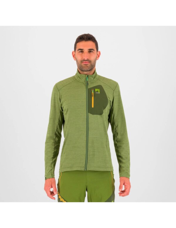Karpos Men's Pomedes Fleece (Maat - XL, Kleur - Cedar Green)