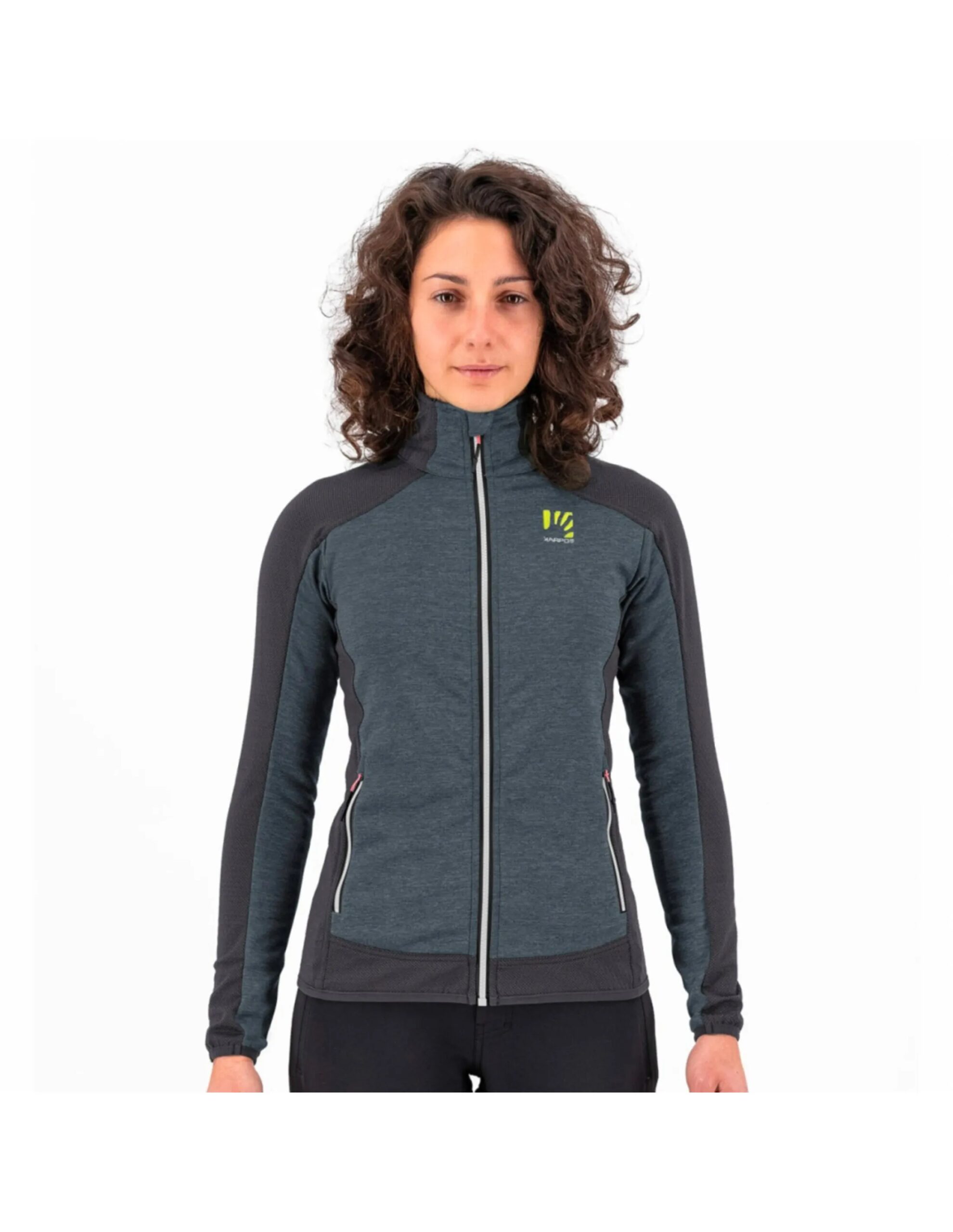 Karpos Women’s Odle Fleece (Maat – M, Kleur – Dark Slate / Black)