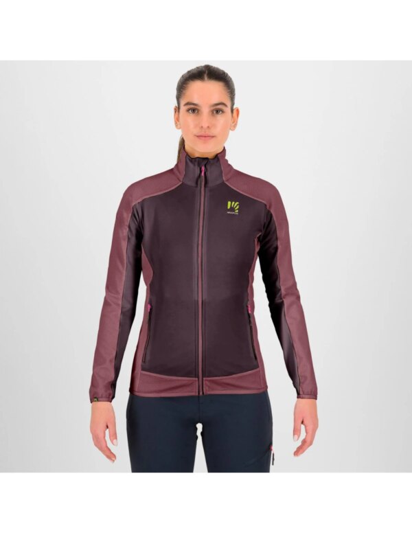 Karpos Women's Odle Fleece (Maat - L, Kleur - Huckleberry / Deco Rose)