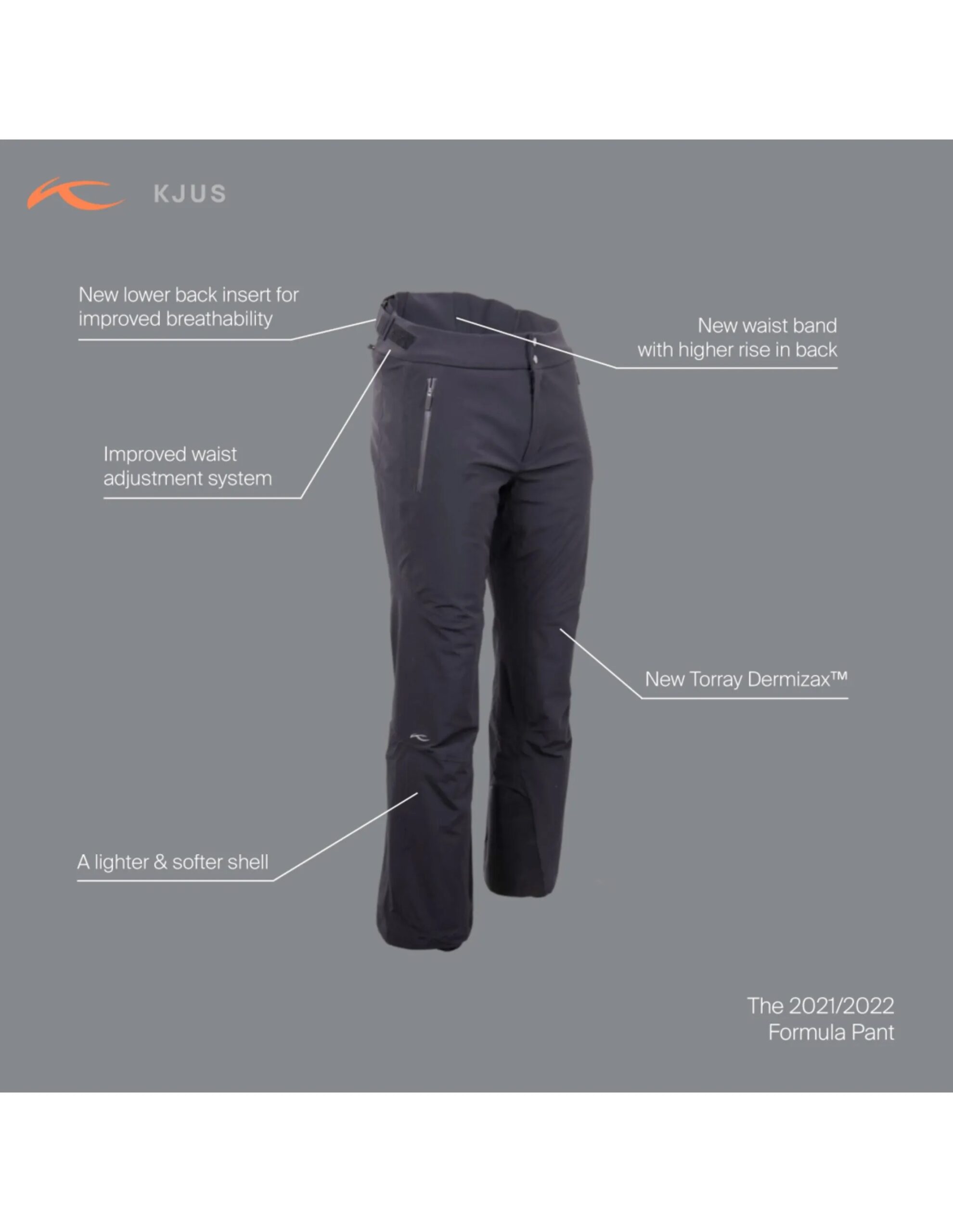 Kjus Men Formula Pants (Maat – 50, Kleur – Stem Green)