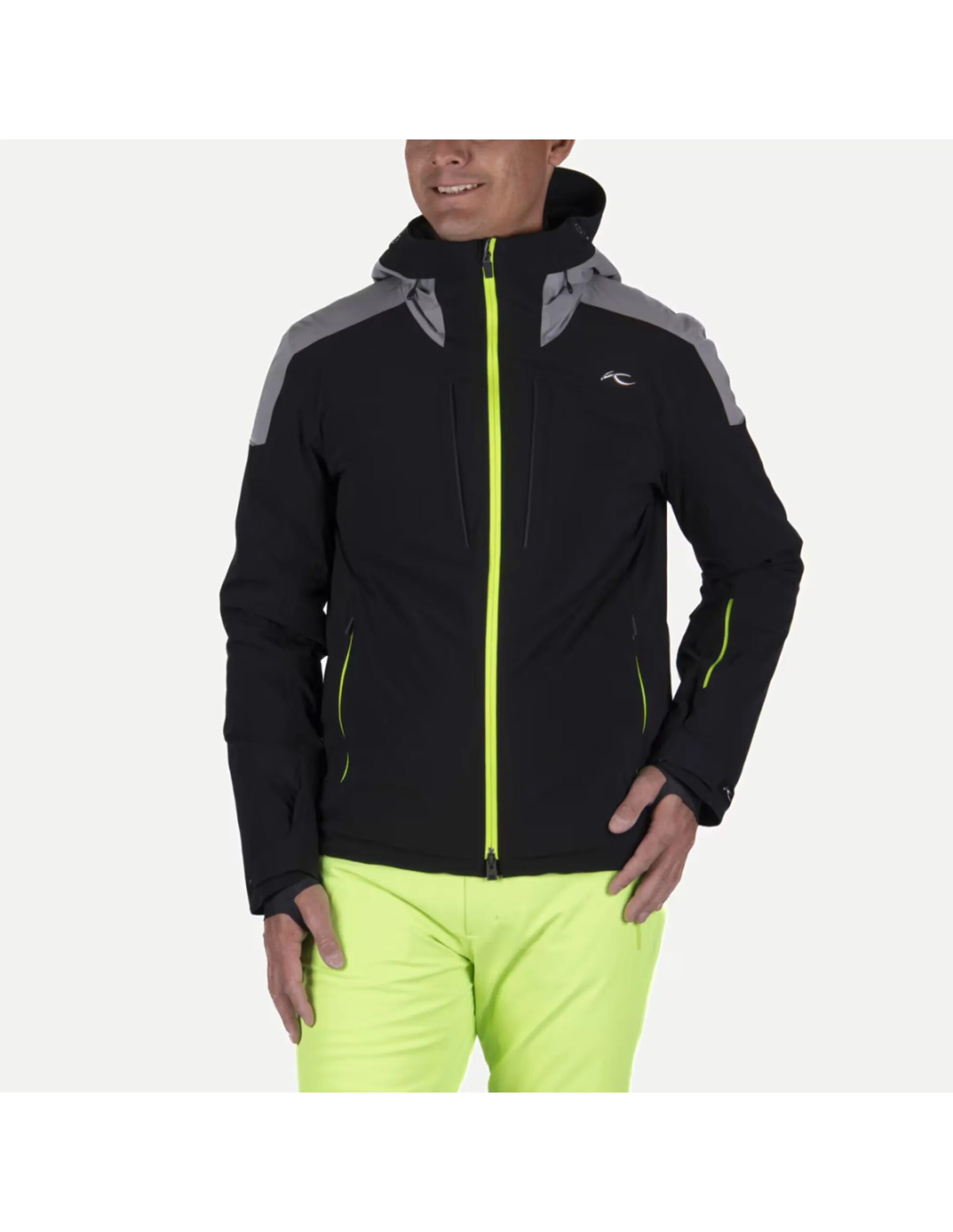 Kjus Men Helium Down 2.0 Jacket (Maat – 50, Kleur – Black/Pewter)