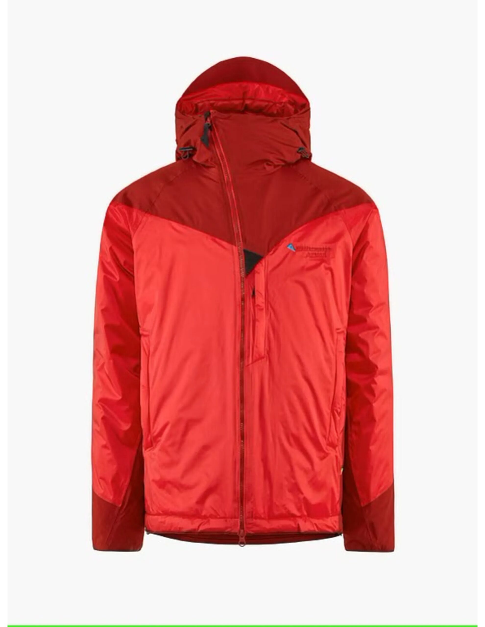 Klattermussen Bifrost Hooded Jacket Mens (Maat – L, Kleur – True Red)