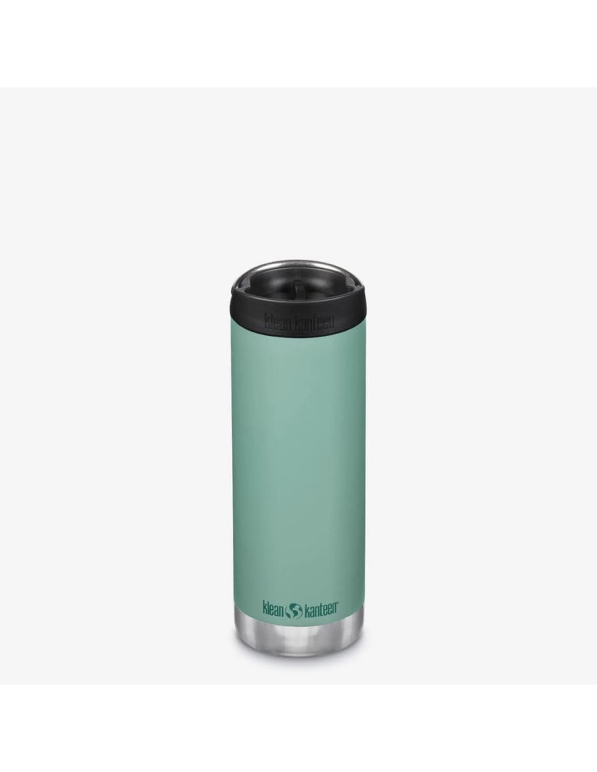 Klean Kanteen Isolatiefles TKWide 473ml met koffiedop (Maat – 473ml, Kleur – Beryl Green)