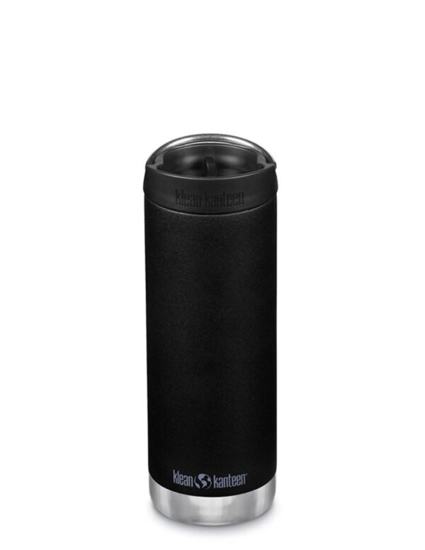 Klean Kanteen TKWide Insulated Tumbler with Cafe Cap 473 ml (Maat - 473 ml, Kleur - Black)