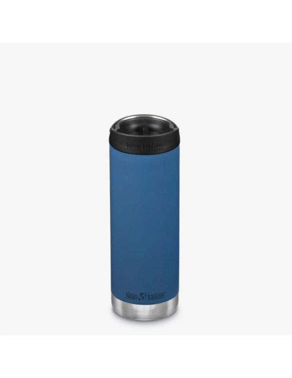 Klean Kanteen TKWide Insulated Tumbler with Cafe Cap 473 ml (Maat - 473ml, Kleur - Real Teal)