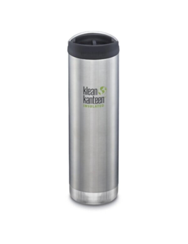 Klean Kanteen TKWide Insulated with Cafe Cap 592 ml (Maat - 592ml, Kleur - Brushed stainless)