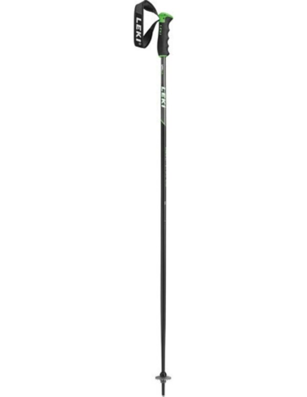 Leki Neolite Airfoil Skistokken (Maat - 130, Kleur - Black/anthrecite/white/neon-green)