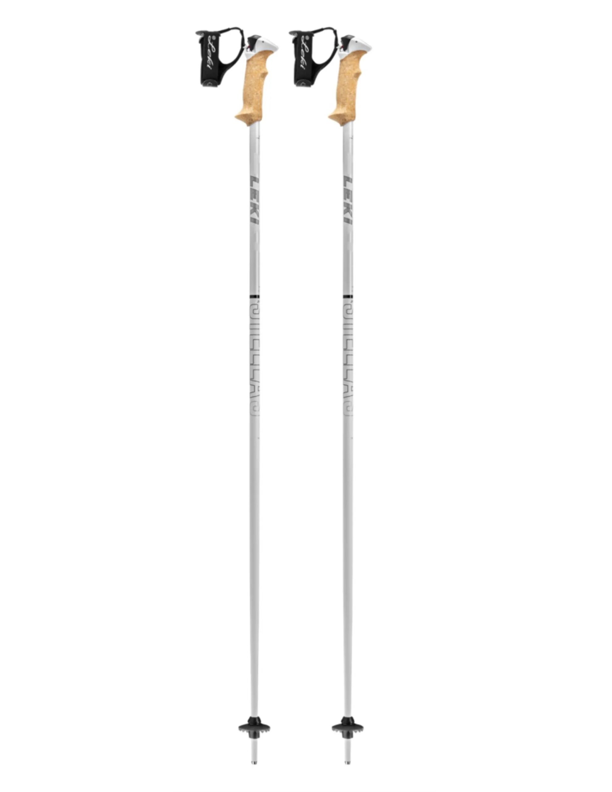 Leki Stella S Skistokken (Dames (Maat – 1200, Kleur – White/black/silver)