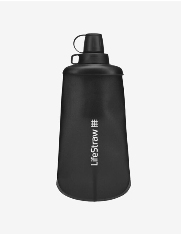 Lifestraw Peak Series Collapsible Squeeze Bottle (Maat - 650ml, Kleur - Dark Gray)