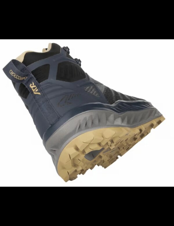 Lowa Fortux GTX Qc Hardloopschoen (Maat - 8,5, Kleur - Navy/Dune)