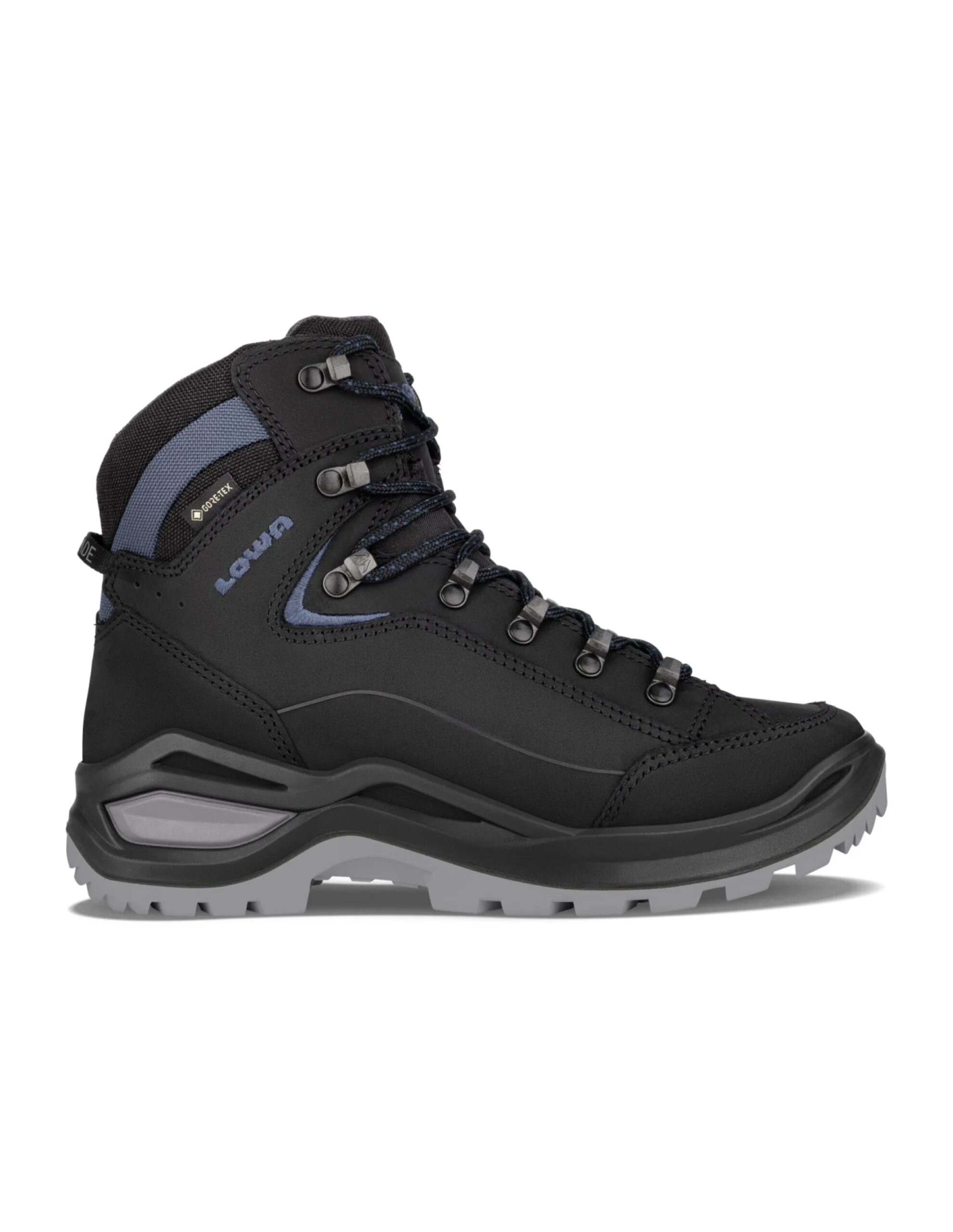 Lowa Renegade Evo GTX Mid Wandelschoenen Dames (Maat – 9, Kleur – Black/Blue)