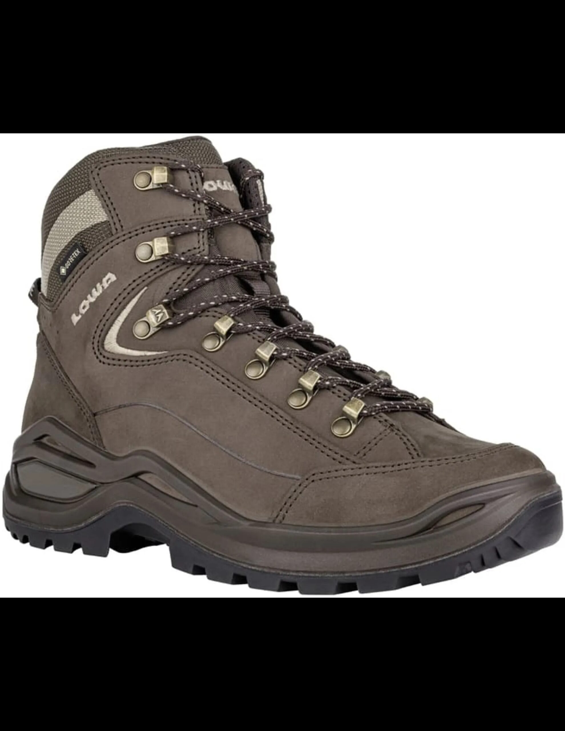 Lowa Renegade Evo GTX Mid Wandelschoenen Dames (Maat – 7, Kleur – Espresso/Anthracite)