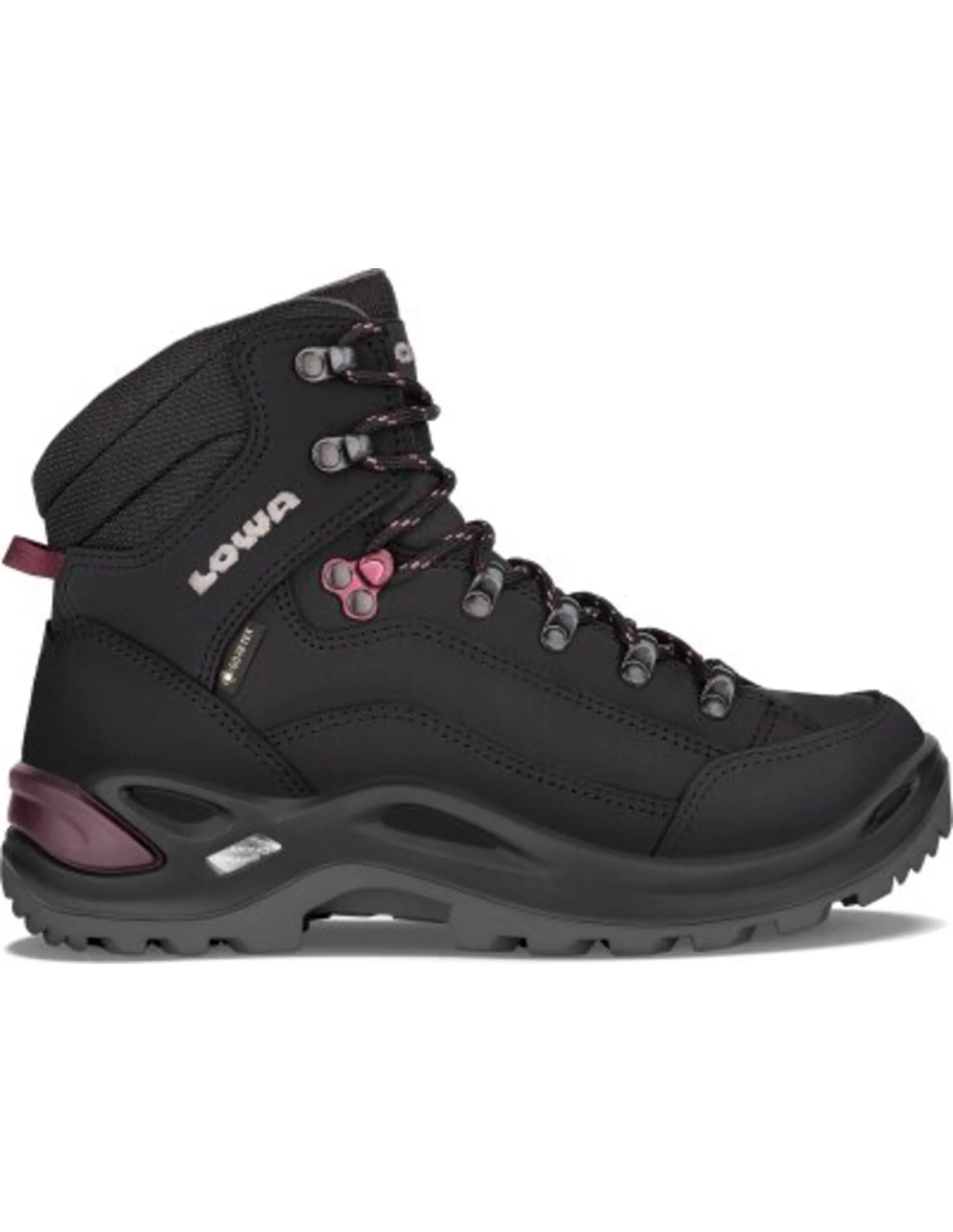 Lowa Renegade GTX Mid Dames (Maat – 6, Kleur – Black/prune)
