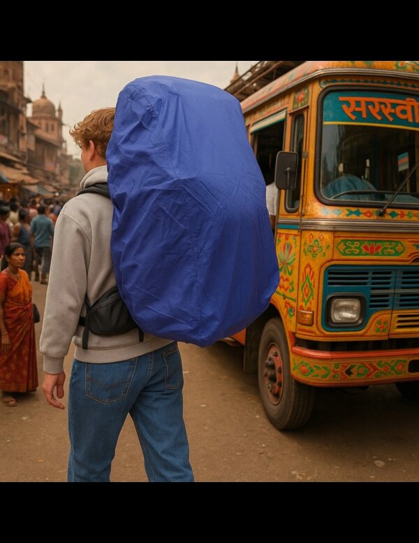 Lowland Flightbag/Raincover (Maat - OS, Kleur - Blue)