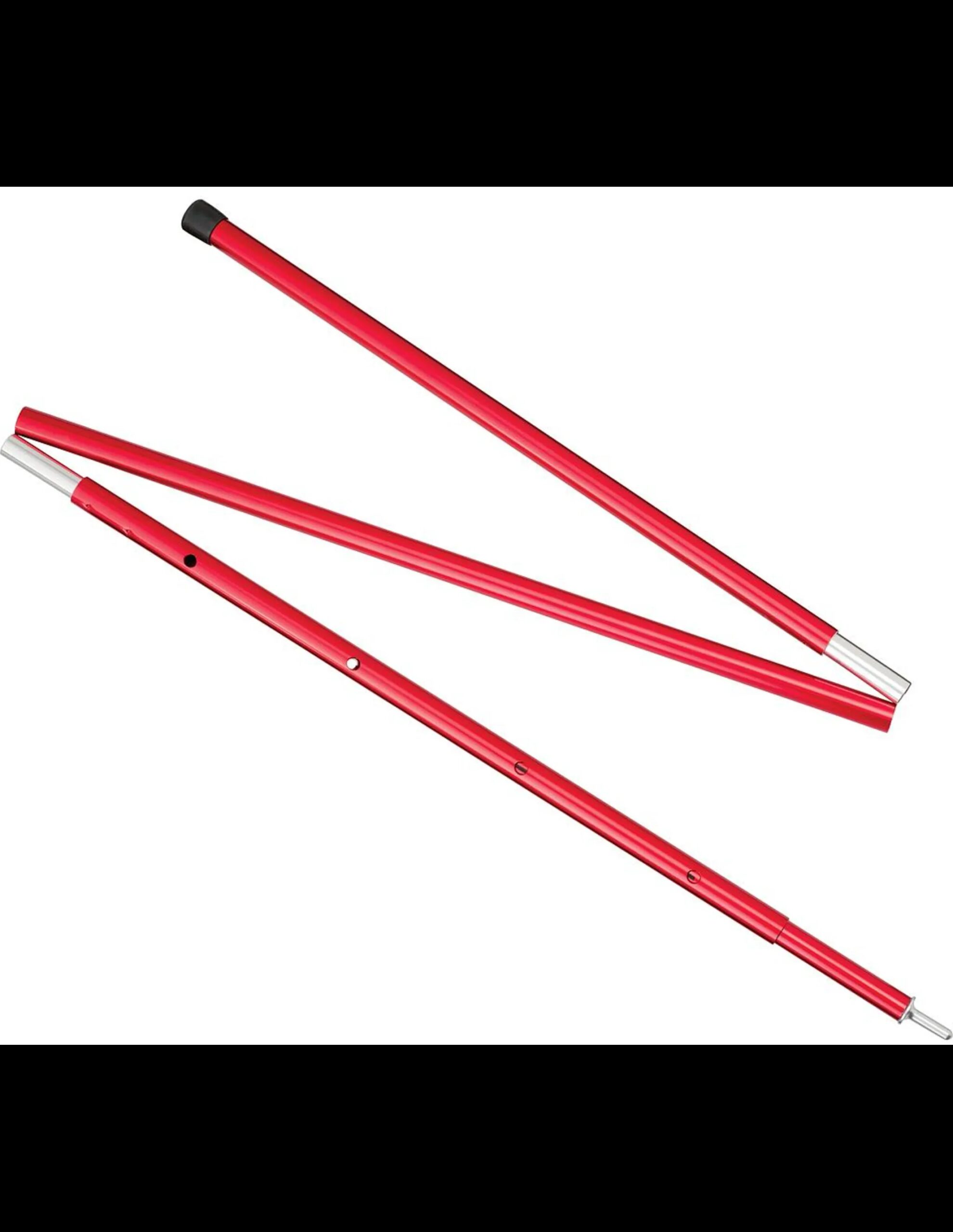 MSR 4′ Adjustable Pole Tentstok (Maat – OS, Kleur – Red)