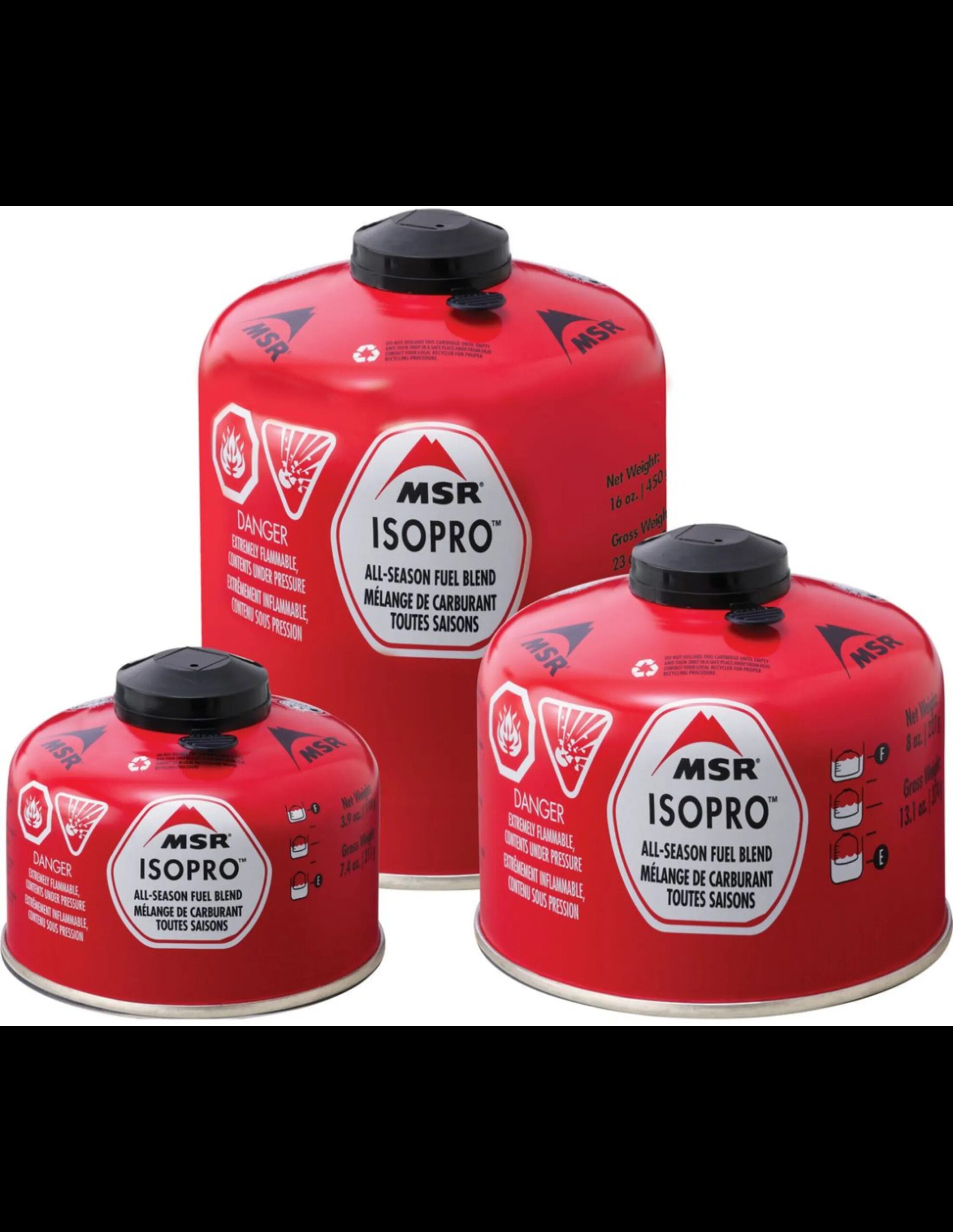 MSR IsoPro 450g, Europe (Maat – 450, Kleur – Red)