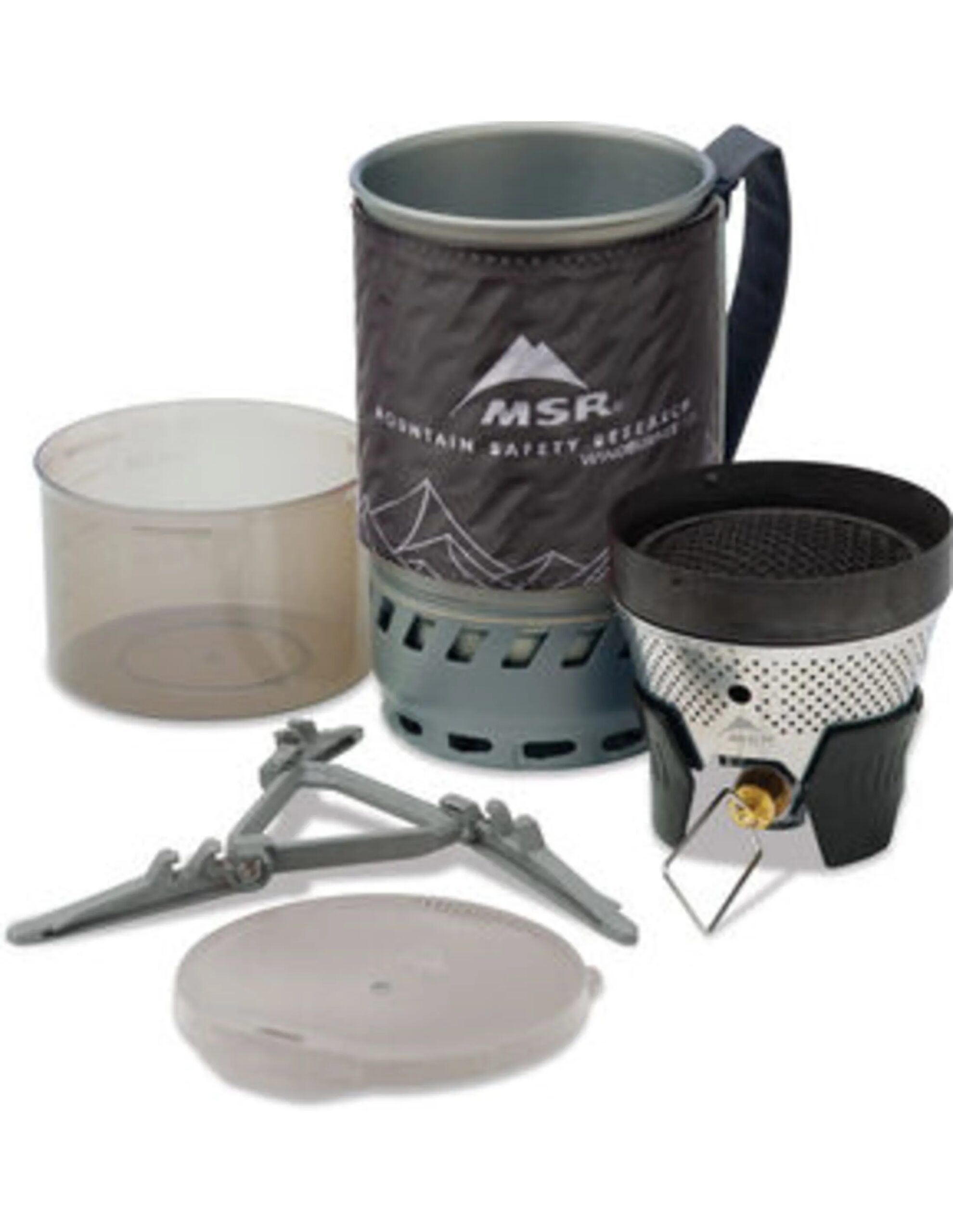 MSRGear WindBurner 1.0L Personal Stove System (Kleur – Black)