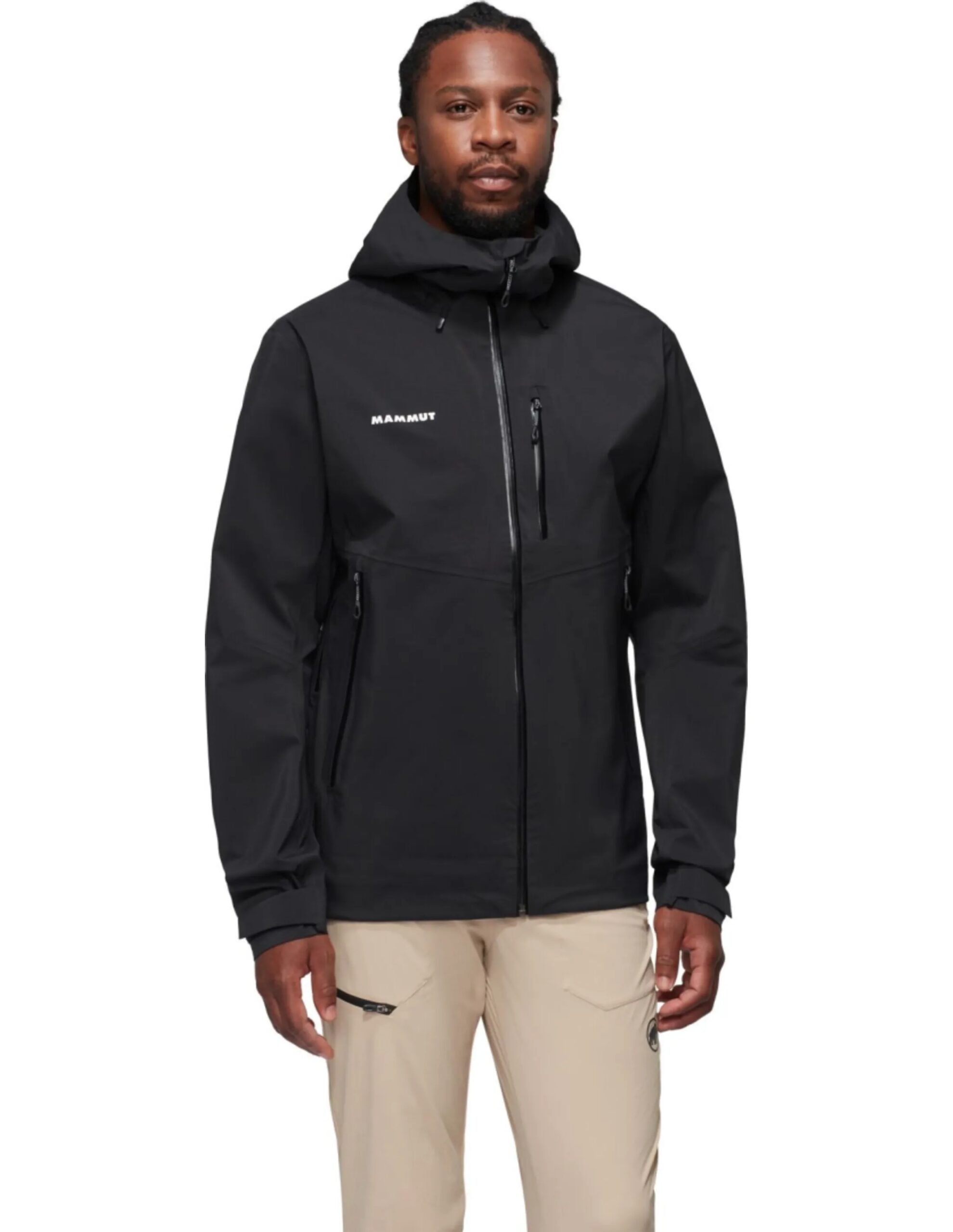 Mammut Alto Guide HS Hooded Jacket Men (Maat – XXL, Kleur – Black)