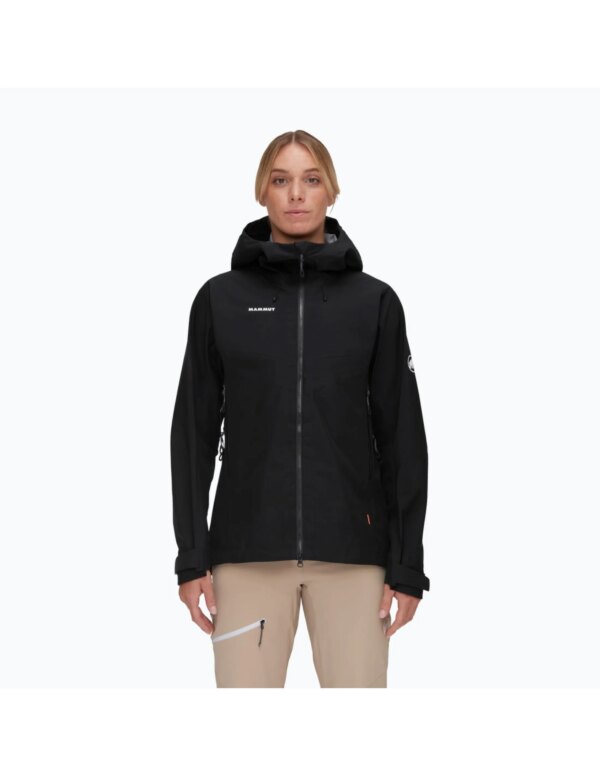 Mammut Crater IV HS Hooded Jacket Women (Maat - XL, Kleur - Black)
