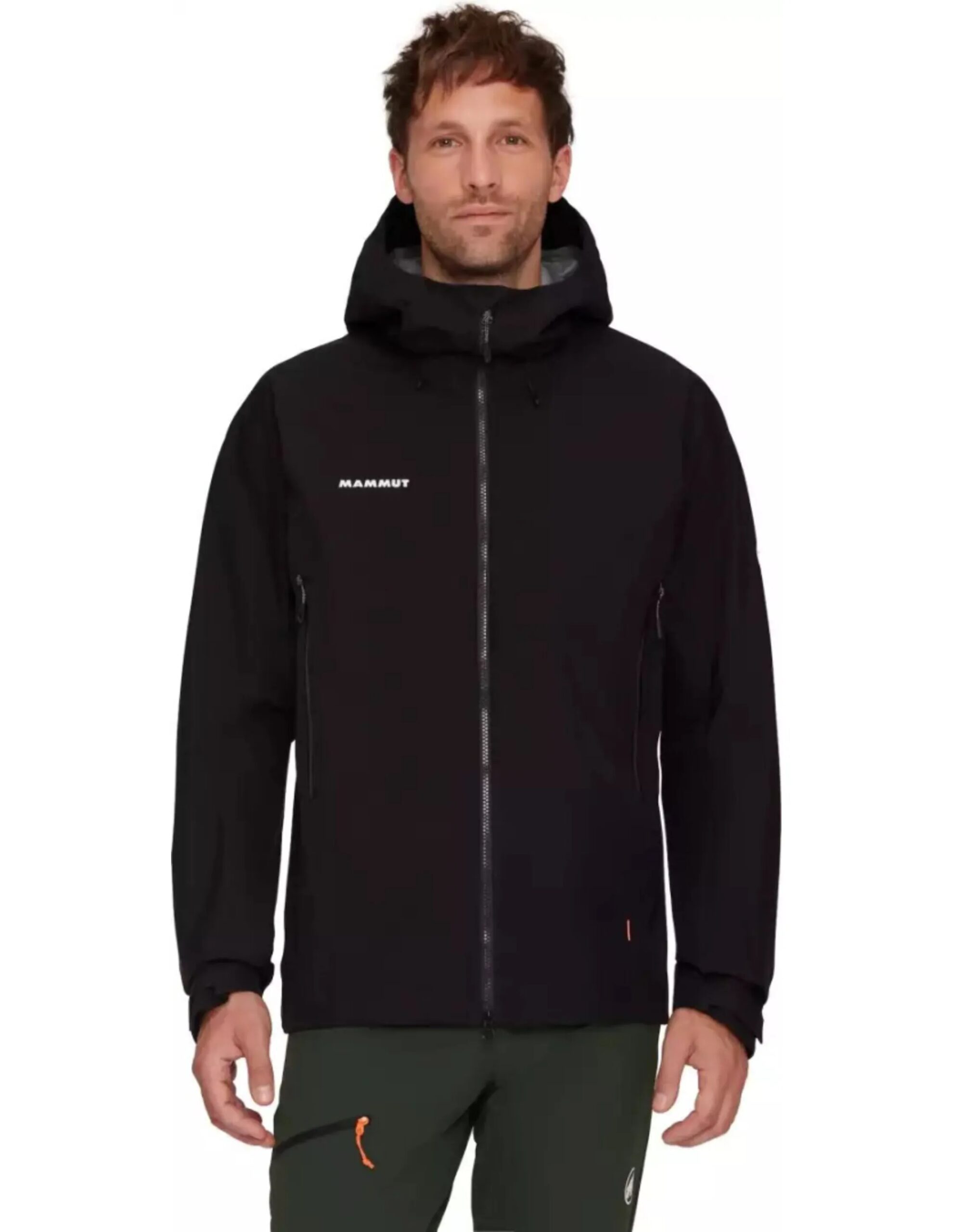 Mammut Crater IV HardshellHooded Jacket Heren (Maat – L, Kleur – Black)