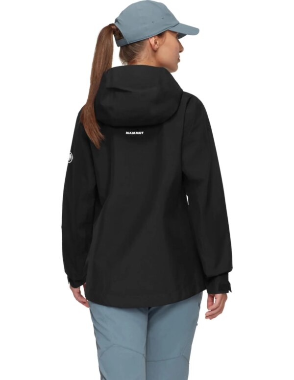 Mammut Crater Light Hardshell Hooded Jacket Dames (Maat - M, Kleur - Black)