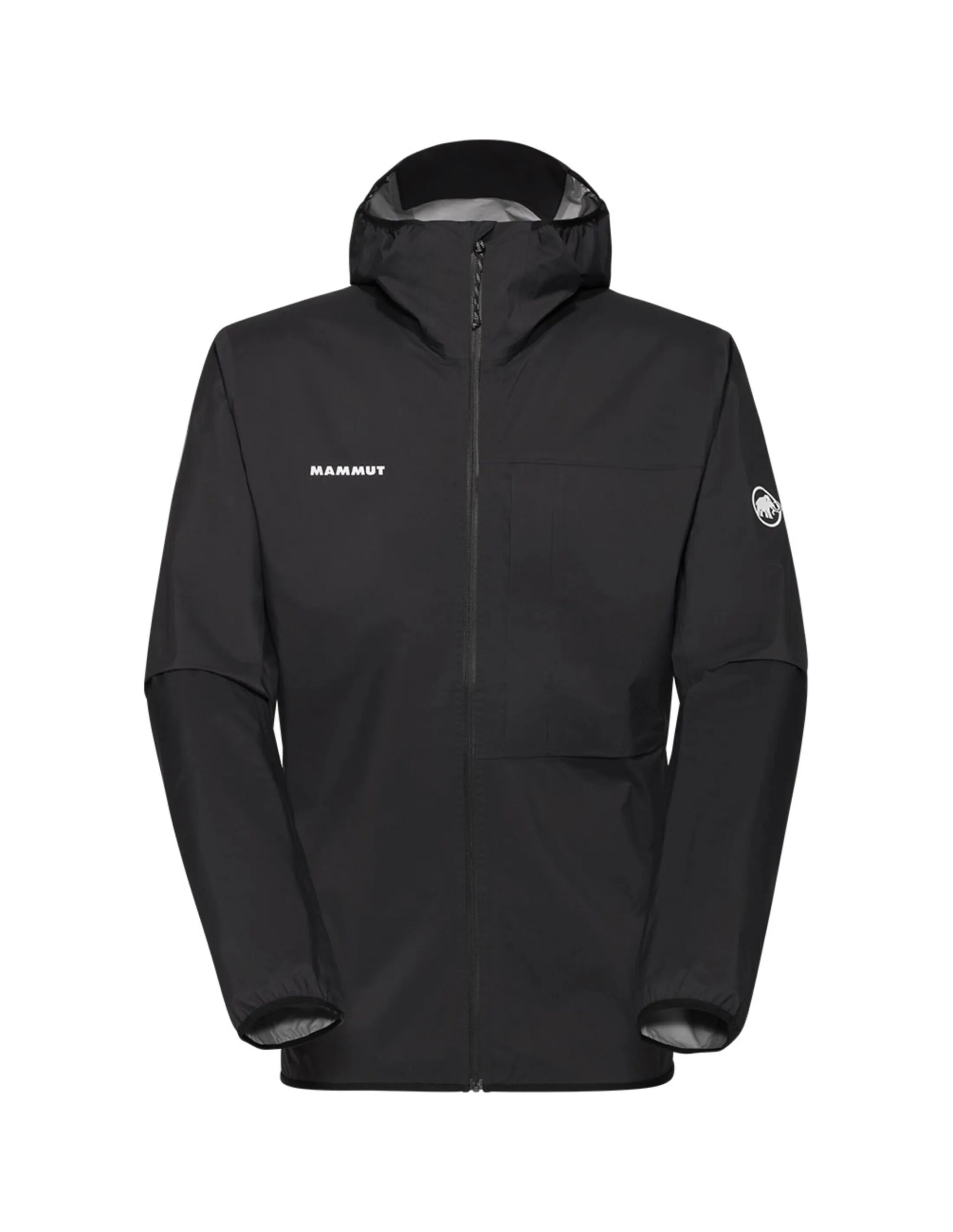 Mammut Ducan Light Hardshell Hooded Jacket Heren (Maat – M, Kleur – Black)