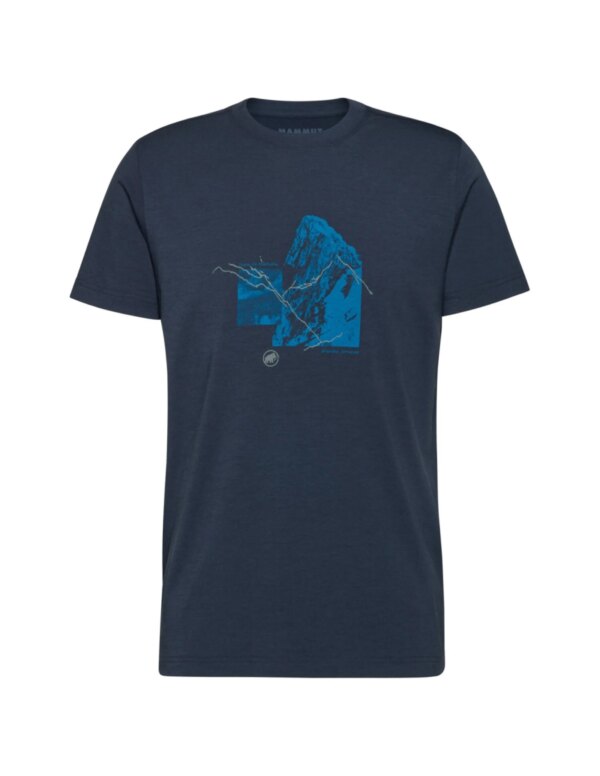 Mammut Mountain T-Shirt 4208m Dames (Maat - L, Kleur - Marine)