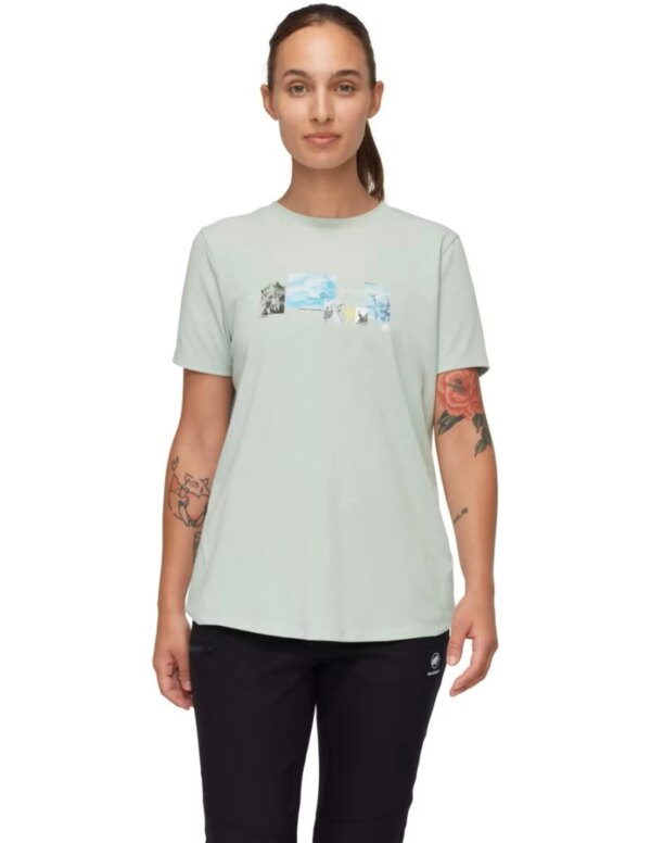 Mammut Mountain T-Shirt Dames (Maat - L, Kleur - Silver Sage)