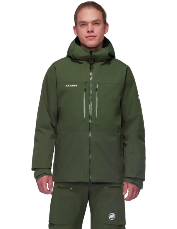 Mammut Stoney HS Thermo Hooded Jacket Men (Maat - M, Kleur - Dark Marsh)