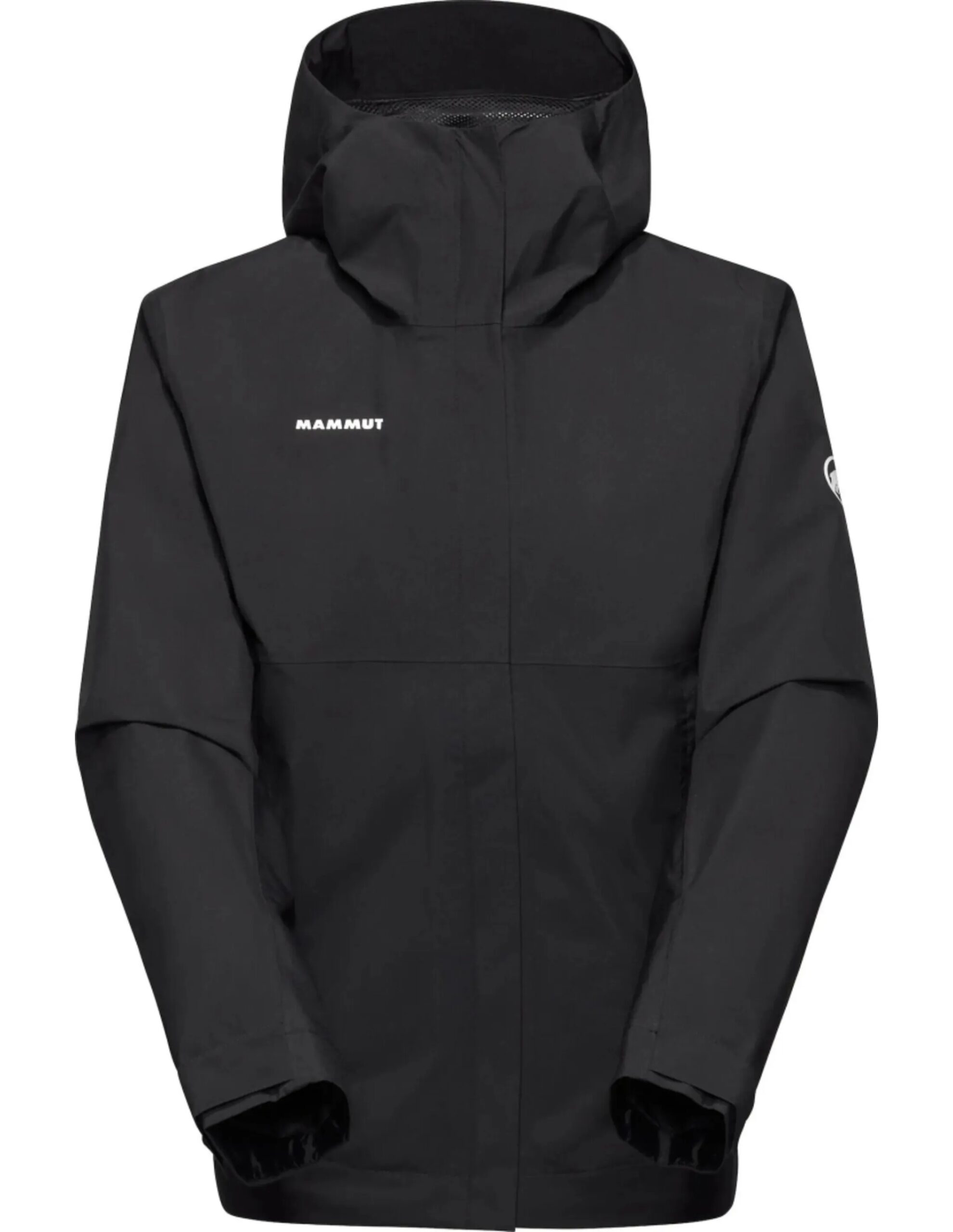 Mammut Treeline Light Hardshell Hooded Jacket Dames (Maat – S, Kleur – Black)