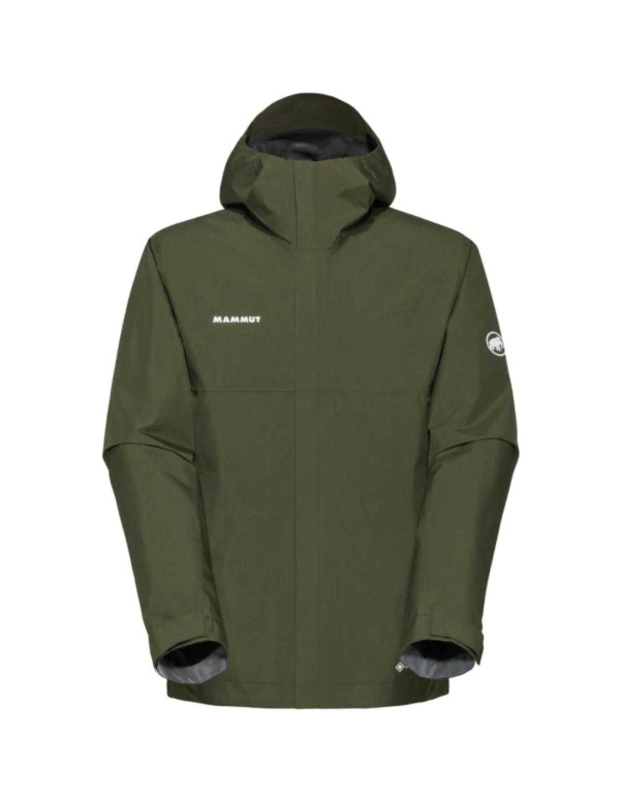 Mammut Treeline Light Hardshell Hooded Jacket Heren (Maat – L, Kleur – Dark Marsh)
