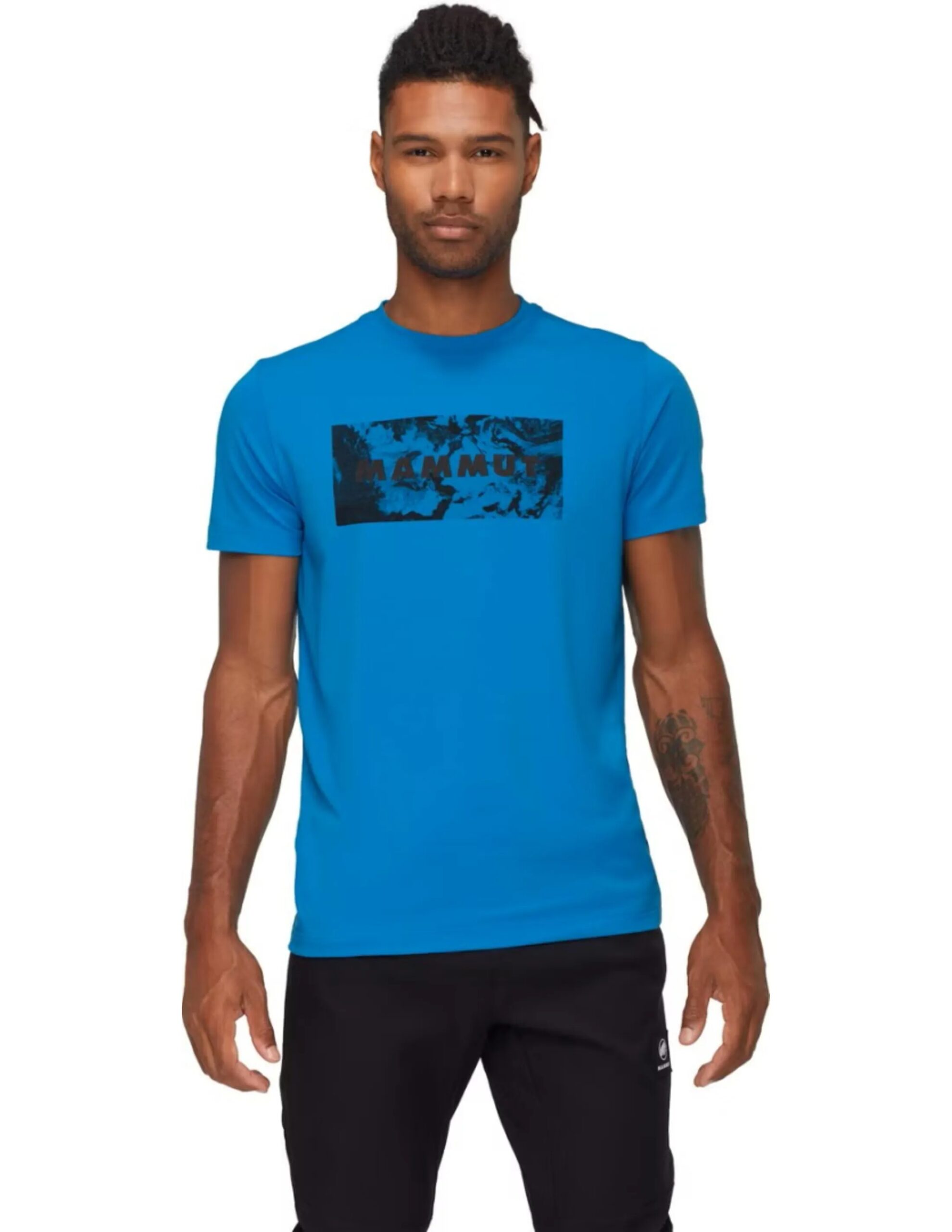 Mammut Trovat T-Shirt Logo Heren (Maat – M, Kleur – Glacier Blue)