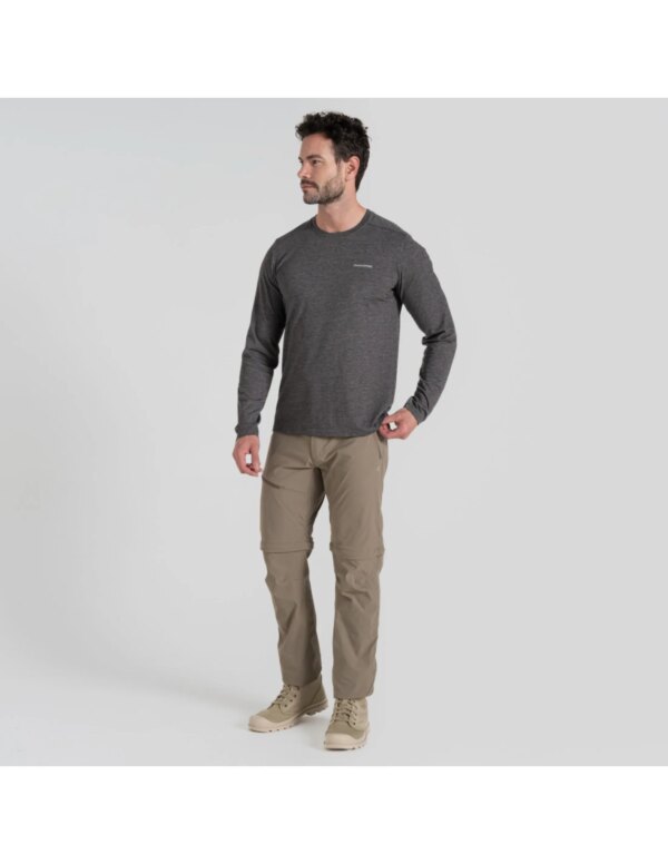 Men's NosiLife Pro Convertible Trouser III (Maat - 40, Kleur - Pebble)